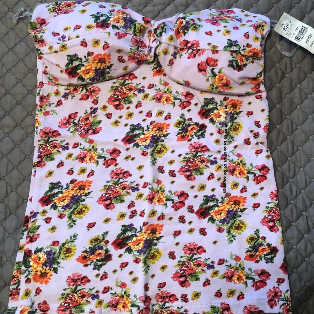 Flower Tube Top